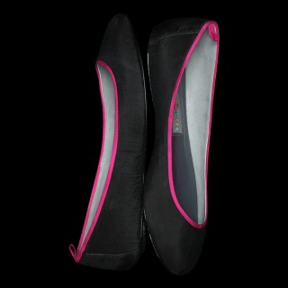 Alice 113-2 Dark Grey/Fushia