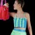 Elena 107 Turquoise/Green