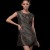 Olivia 121 Dark Grey/Red